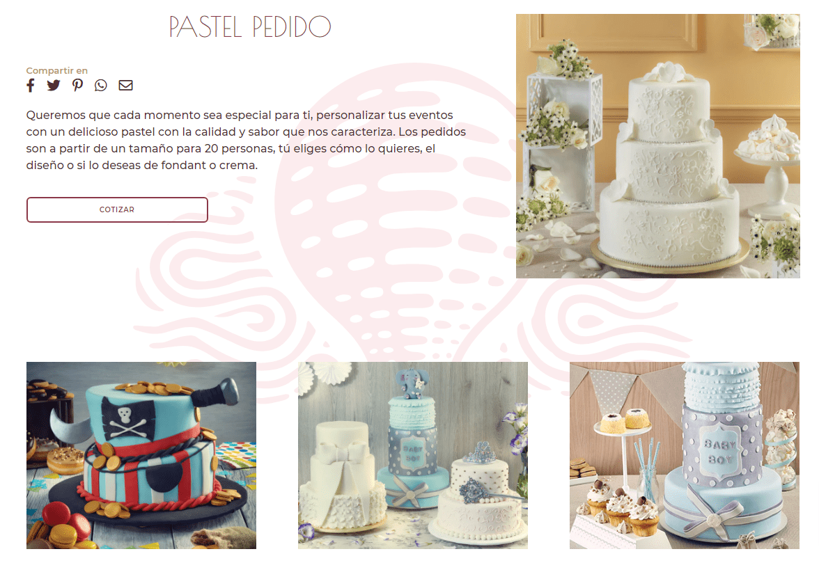 PASTEL PEDIDO El Globo