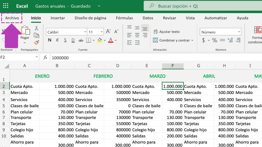 Cómo convertir un archivo de Excel a Word fácilmente 4 Cómo convertir un archivo de Excel a Word fácilmente