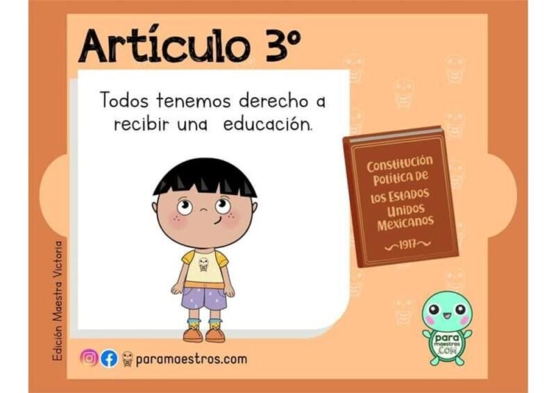 Qué establece el artículo 3° de la Constitución Política de México