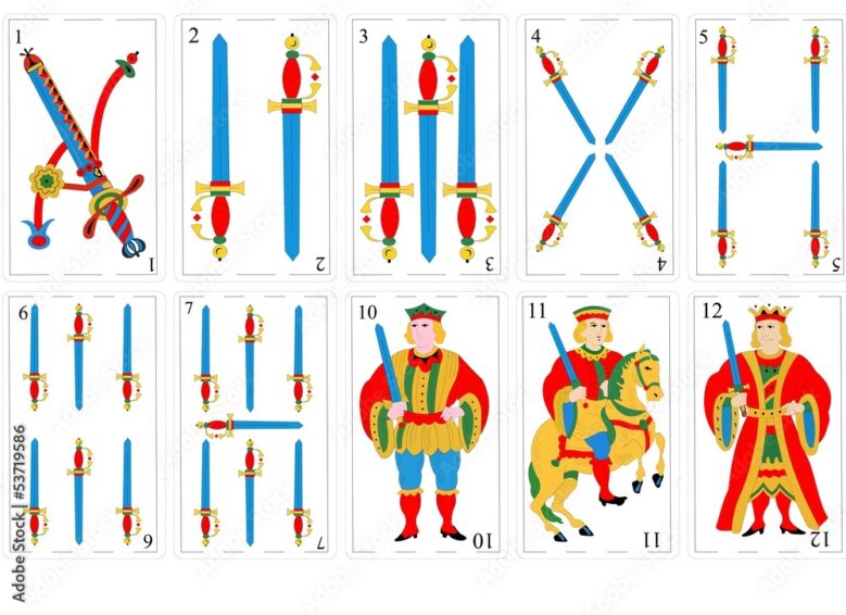 Cómo tirar las cartas españolas y cuál es su significado 4 Cómo tirar las cartas españolas y cuál es su significado