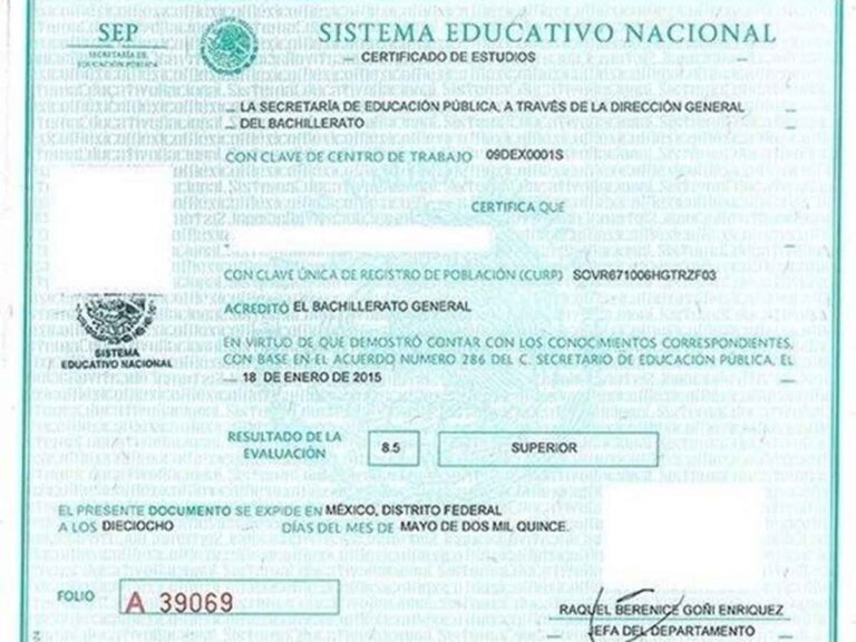 Cómo obtener mi certificado de secundaria en línea