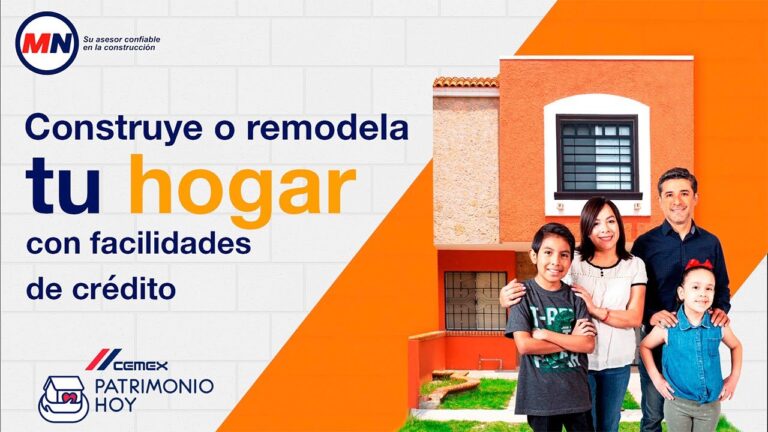 Cómo obtener un crédito CEMEX para construir tu casa
