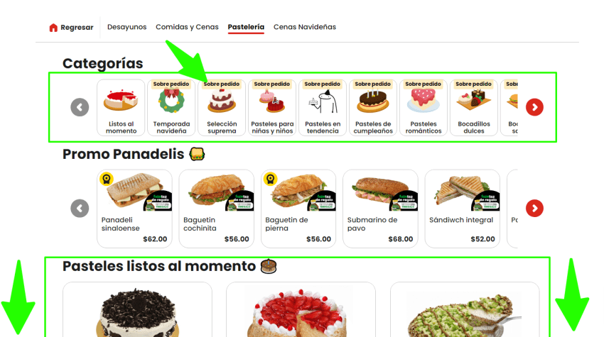 entrar a Pasteleria Panama Catalogo Precios Pasteles