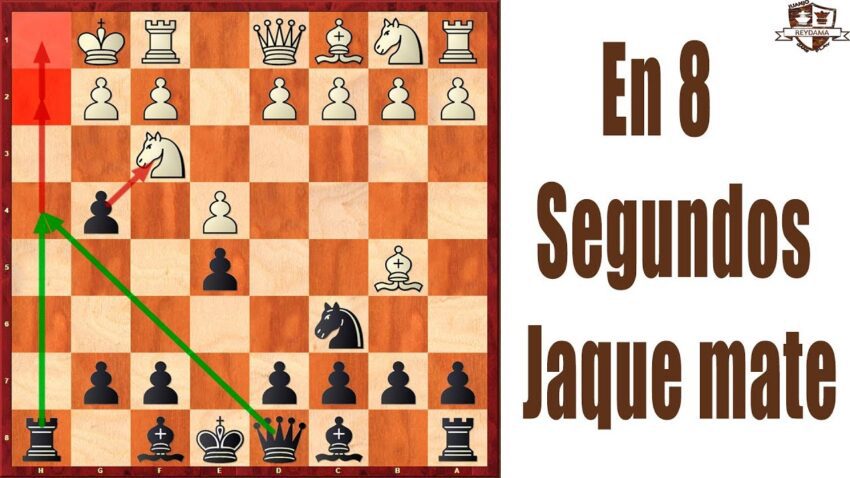 Cómo realizar un jaque mate en solo dos jugadas 2 jaque mate 1
