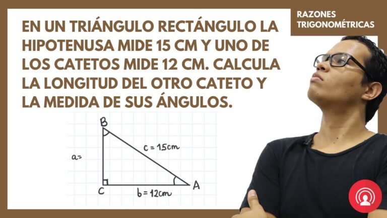 Cómo calcular la longitud del cateto b en un triángulo rectángulo