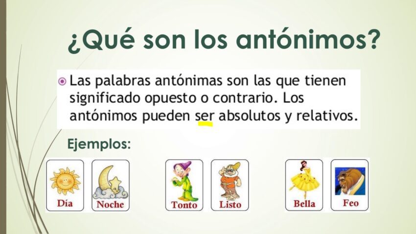 Cómo te ayudan los antónimos a comprender mejor un texto 5 Cómo te ayudan los antónimos a comprender mejor un texto