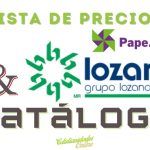 Papelería Lozano Catálogo y Lista de Precios LOZANO lozano lista de precios y catalogo papeleria lozano