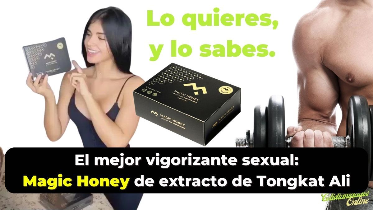 mejor vigorizante sexual Magic Honey Tongkat Ali