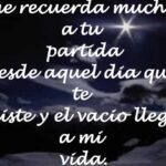 Cómo expresar sentimientos un mes después de una partida mes-partida