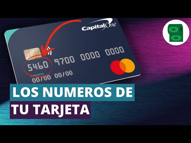 numero tarjeta