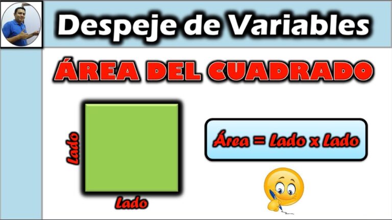 Cómo despejar una variable al cuadrado en una ecuación